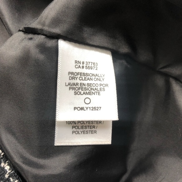 Laundry Woven Black and White Pencil Skirt - Picture 5 of 5